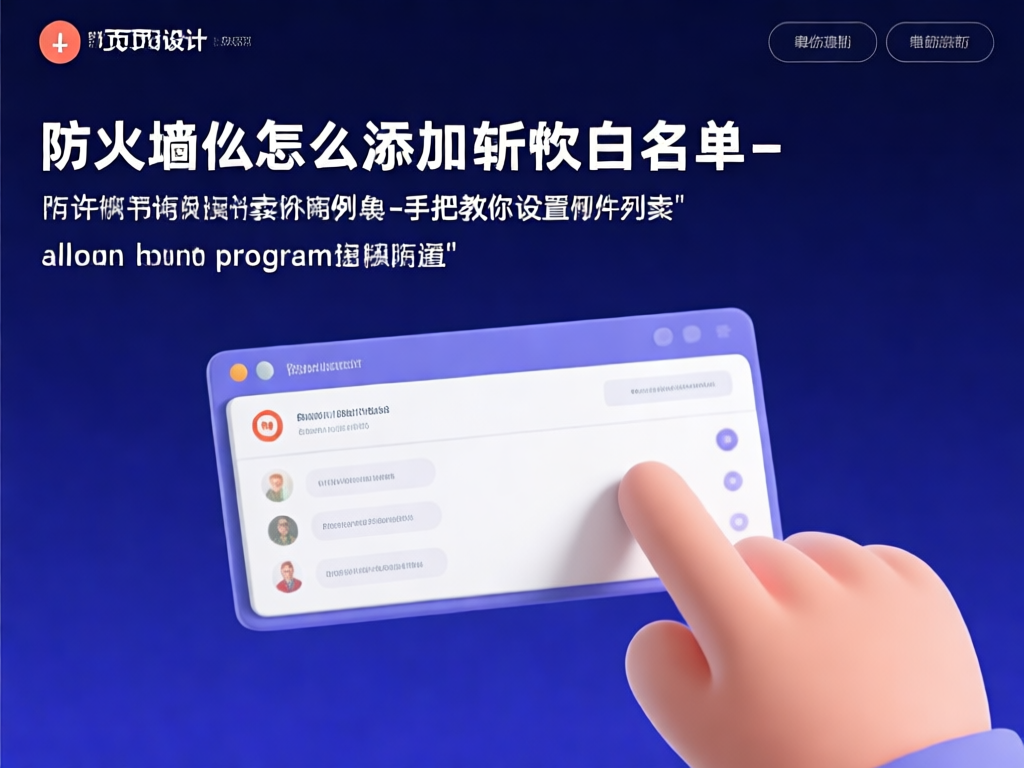 企业防火墙管理界面